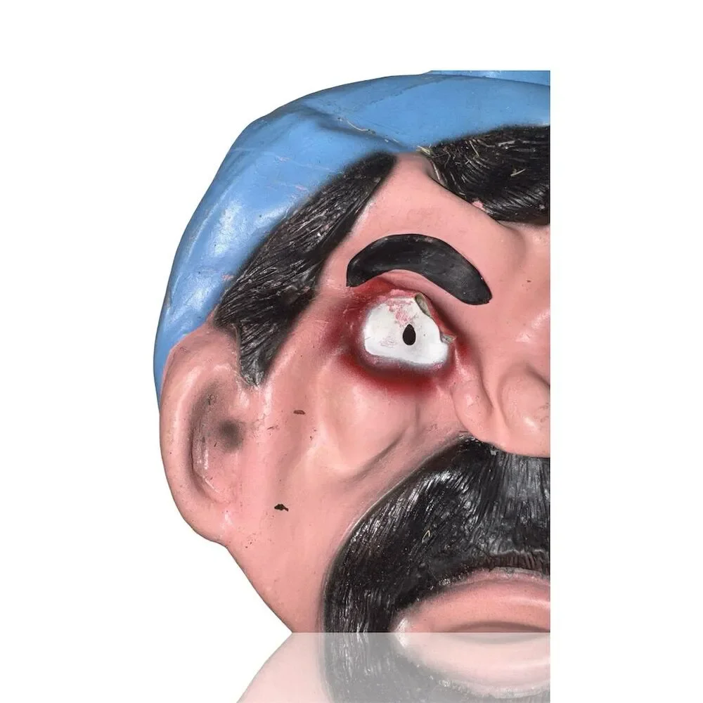 Vintage Rubber Face Cartoon Character Figurine: El Chavo Del Ocho 80’s Mask